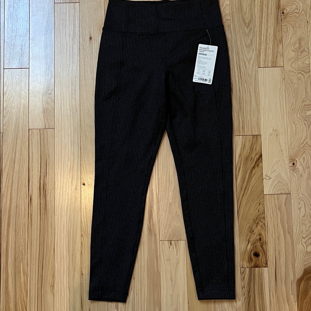 Athleta Delancey Houndstooth Tights - Size Small